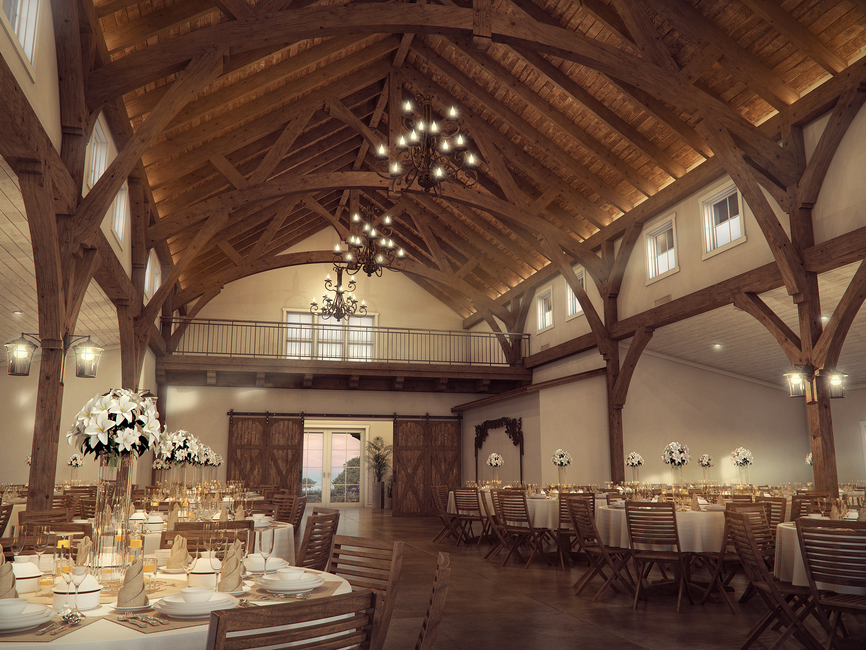 La Bonne Vie Ranch Wedding Pavilion Tabberson Architects