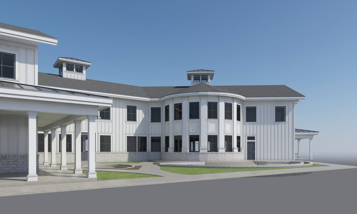 Highlands Latin School – Exterior Render