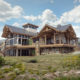 Timberframe Rendering New Mexico Custom Home