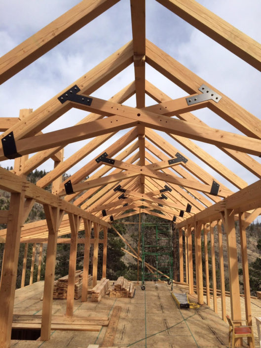 Timberframe Construction Great Room