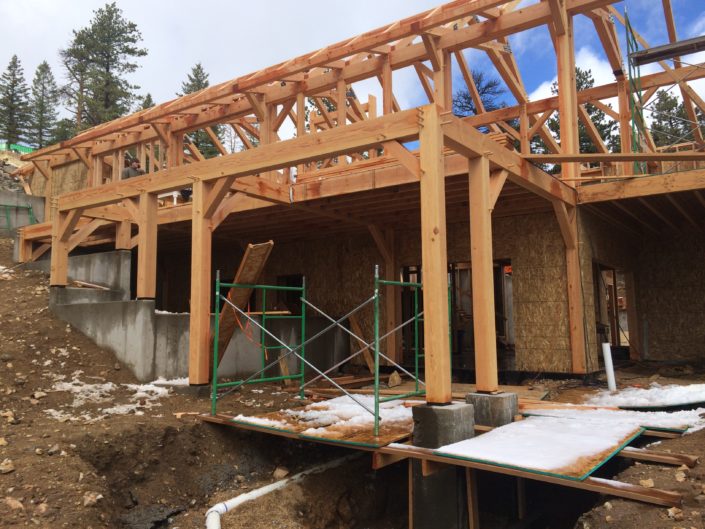 Outdoor Construction Timberframe