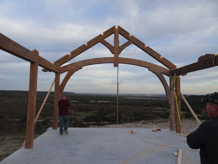 Timberframe Construction Texas Tabberson Architects