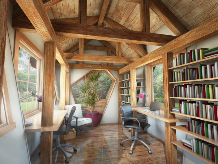 architecture interior rendering