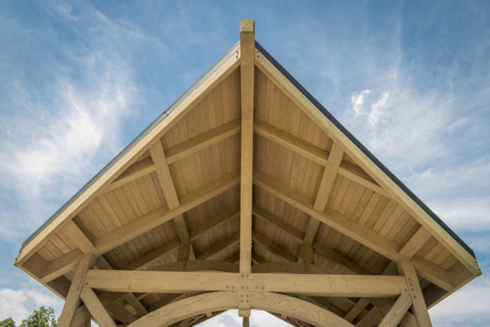 Timberframe Pier Indiana