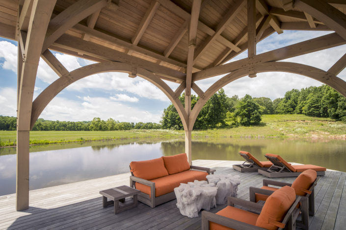 Timberframe Tabberson Architects Pier Indiana