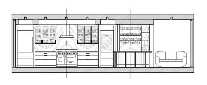 Architecture Drawing Tabberson Architects Indiana Remodel