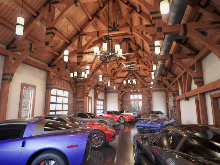 Callaway Corvette Gallery – Interior Rendering
