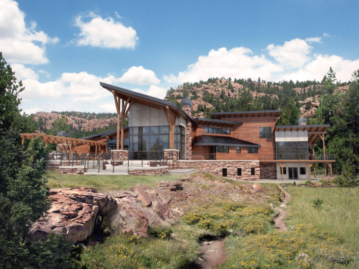Black Forest Belvedere – Exterior Rendering