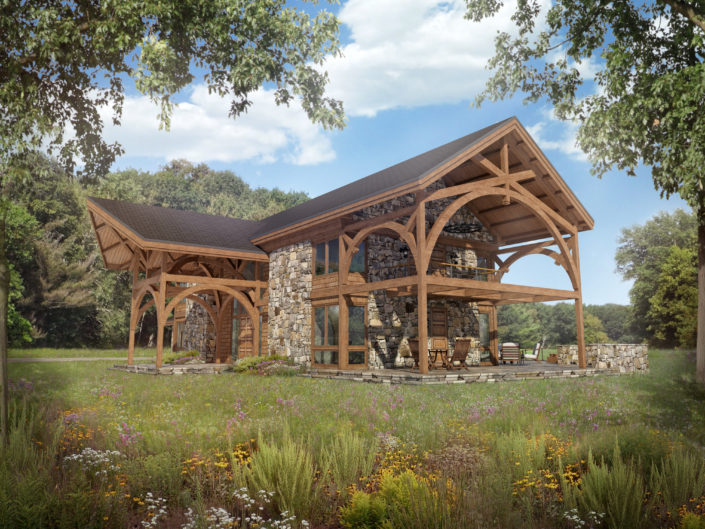 Coly Frame – Exterior Rendering