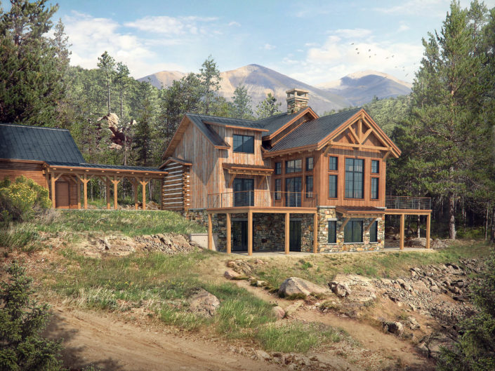 Glacier Ridge – Back Rendering