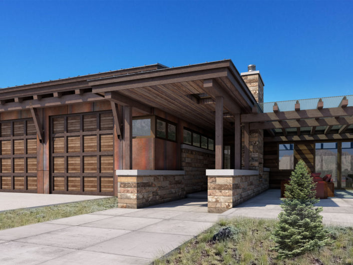 Racing Ranch – Entrance Render