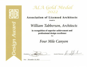 ALA Gold Award 2022